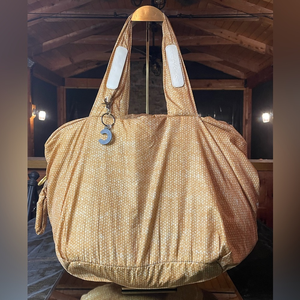 See By Chloe Joy Rider Puffy Nylon Hobo
